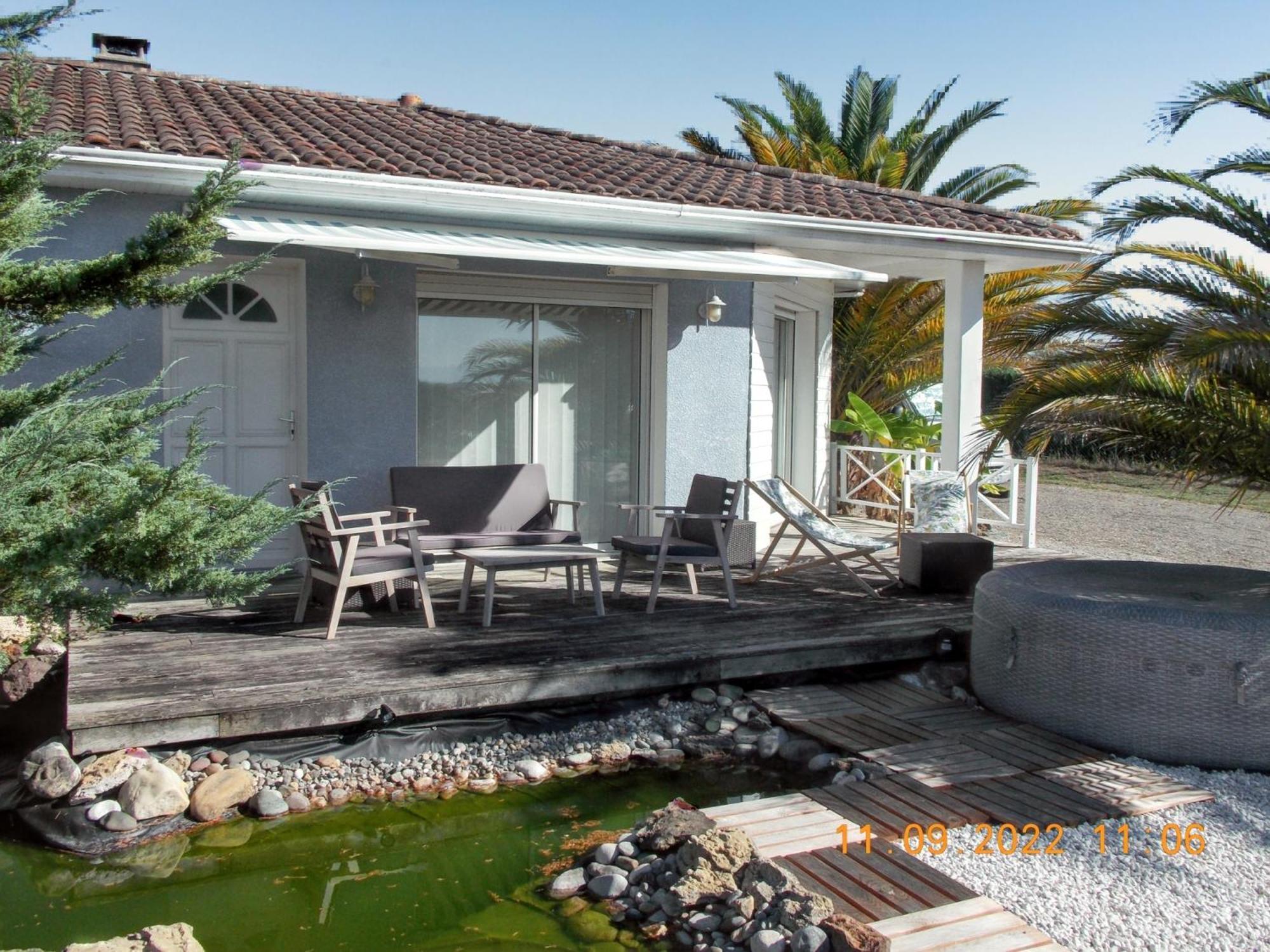 Maison Authentique Avec Spa Pres De Dax Et Son Jardin Villa Angoumé Dış mekan fotoğraf